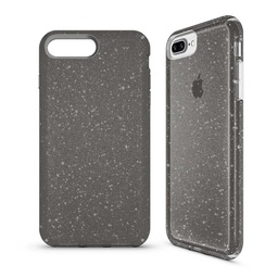 [CS-I7P-TSP-BK] Transparent Sparkle Case  for iPhone 7/8 Plus - Black