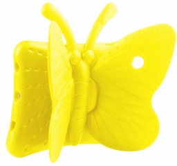 [CS-IP6-BT-YL] Butterfly Case  for iPad Air 1/Air 2/ 9.7/iPad 5 /iPad 6 - Yellow