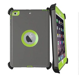 [CS-IPAIR2-OBD-GYLGR] DualPro Protector Case  for iPad Air 2/9.7 - Dark Gray & Light Green