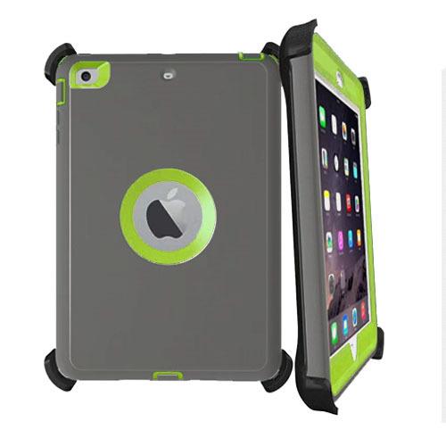 [CS-IPAIR2-OBD-GYLGR] DualPro Protector Case for iPad Air 2/9.7 - Dark Gray & Light Green