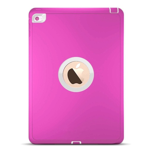 [CS-IPAIR2-OBD-PNWH] DualPro Protector Case for iPad Air 2/9.7 - Pink & White