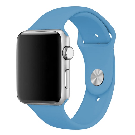 [CS-IW38-PMS-BL] Premium Silicone Band for iWatch 38/40/41mm - Blue