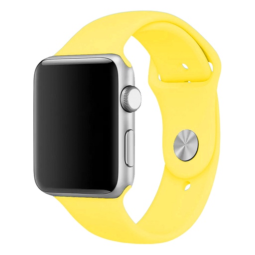 [CS-IW38-PMS-YL] Premium Silicone Band for iWatch 38/40/41mm - Yellow