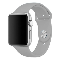 [CS-IW42-PMS-GY] Premium Slicone Band for iWatch 42/44/45/49mm - Gray