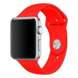 [CS-IW42-PMS-RD] Premium Slicone Band for iWatch 42/44/45/49mm - Red