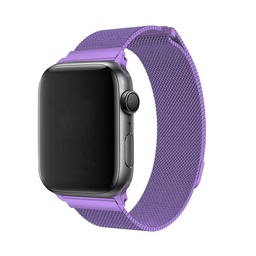 [CS-IW42-SS-PU] Stainless Steel Band for iWatch 42mm/44mm - Purple
