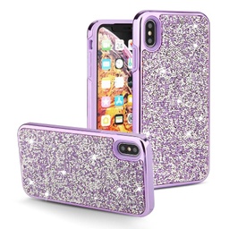 [CS-IXR-COD-PU] Color Diamond Hard Shell Case  for iPhone XR - Purple