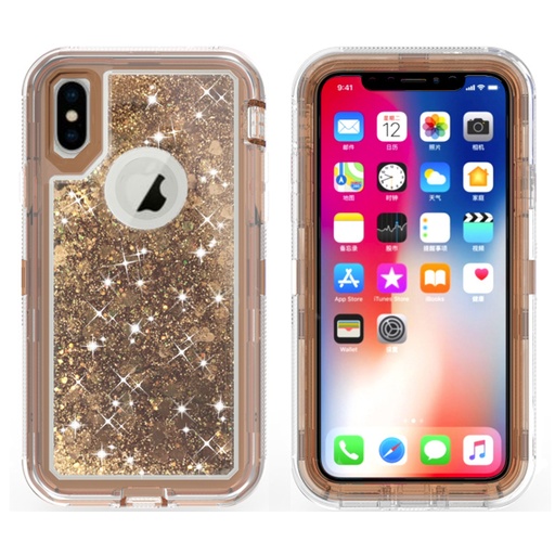 [CS-IXR-LP-ROGO] Liquid Protector Case  for iPhone XR - Rose Gold
