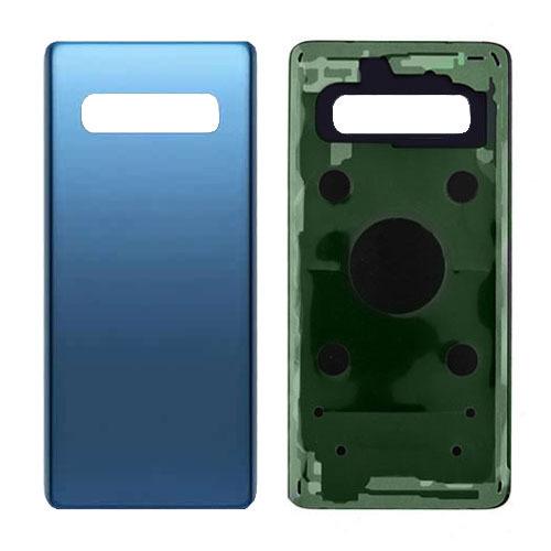 [SP-S10P-BCVGWCL-NO-SLV] Back Cover Glass With Camera Lens For Samsung Galaxy S10 Plus (No Logo) (Blue)