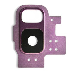 [SP-S9-BCL-WL-PU] Back Camera Lens for Samsung Galaxy S9 with Frame -  Purple