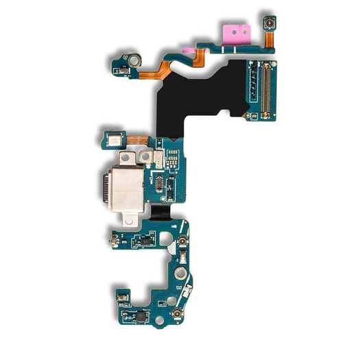 [SP-S9-CPWFC-G960U-US] Charging Port With Flex For Samsung Galaxy S9 (G960U) (US Version) (Premium)