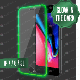 [TG-I7-GWD] Tempered Glass for iPhone 7/8/SE - Glow in the Dark