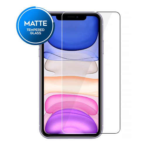 [TG-IXR-MT] Matte Tempered Glass for iPhone XR / 11 (1 Pc)