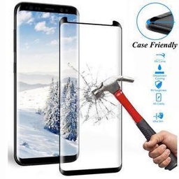 [TG-S8-BK] Tempered Glass for Samsung Galaxy S8 Black
