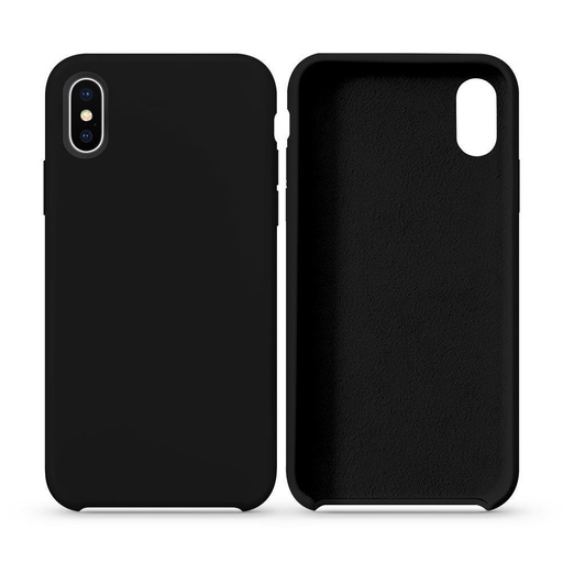 [CS-IXSM-PMS-BK] Premium Silicone Case for iPhone Xs Max - Black