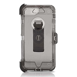 [CS-IXSM-TOBD-BK] Transparent  DualPro Protector Case for iPhone Xs Max - Black