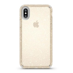[CS-IXSM-TSP-CLR] Transparent Sparkle Case  for iPhone Xs Max - Clear