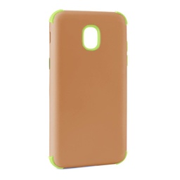 [CS-J3-2018-BHCL-ROGOGR] Bumper Hybrid Combo Layer Protective Case  for Samsung J3 2018 - Rose Gold &amp; Green