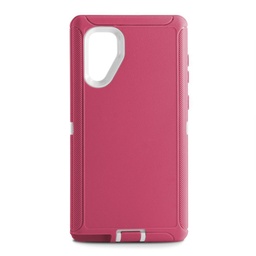 [CS-N10-OBD-PNWH] DualPro Protector Case  for Galaxy Note 10 - Pink & White