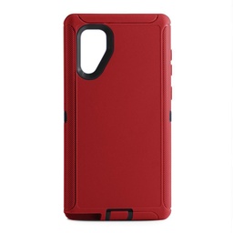 [CS-N10-OBD-RDBK] DualPro Protector Case  for Galaxy Note 10 - Red &amp; Black