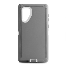 [CS-N10P-OBD-GYWH] DualPro Protector Case  for Galaxy Note 10 Plus - Gray &amp; White