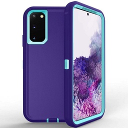 [CS-N20-OBD-PULBL] DualPro Protector Case for Galaxy Note 20 - Purple &amp; Light Blue