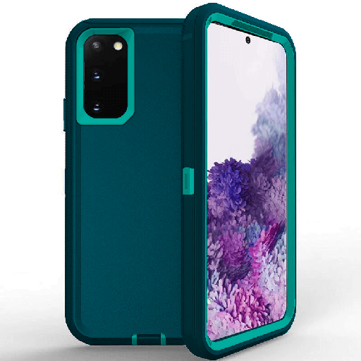 [CS-N20-OBD-TELBL] DualPro Protector Case for Galaxy Note 20 - Teal & Light Blue