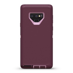 [CS-N9-OBD-BULPN] DualPro Protector Case  for Galaxy Note 9 - Burgundy &amp; Light Pink