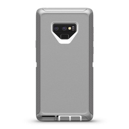 [CS-N9-OBD-GYWH] DualPro Protector Case  for Galaxy Note 9 - Gray &amp; White