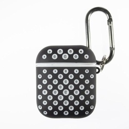 [CS-AP2-ASC-BKGY] Air Silicone Case for AirPods (1st & 2nd Gen) - Black & Gray