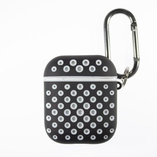 [CS-AP2-ASC-BKGY] Air Silicone Case for AirPods (1st & 2nd Gen) - Black & Gray