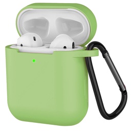 [CS-AP2-PMS-PNG] Premium Silicone Case for AirPods (1st & 2nd Gen)s - Green  (Pine Needle)