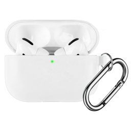 [CS-APP-PMS-WH] Premium Silicone Case for AirPods Pro (1st Gen)- White