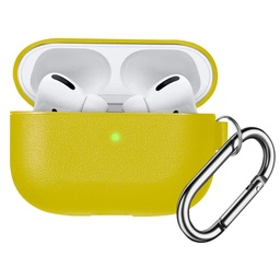 [CS-APP-PMS-YL] Premium Silicone Case for AirPods Pro (1st Gen) - Yellow