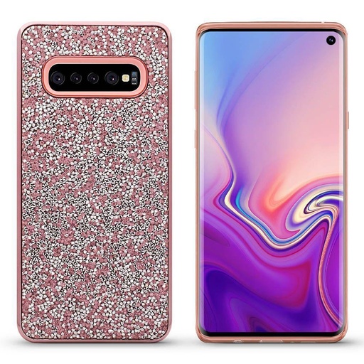 [CS-S10L-COD-PN] Color Diamond Hard Shell Case  for Galaxy S10 E - Pink