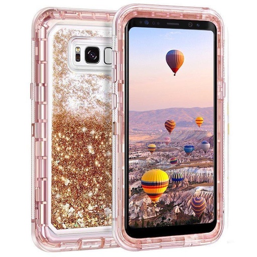 [CS-S10L-LP-ROGO] Liquid Protector Case  for Galaxy S10 E - Rose Gold