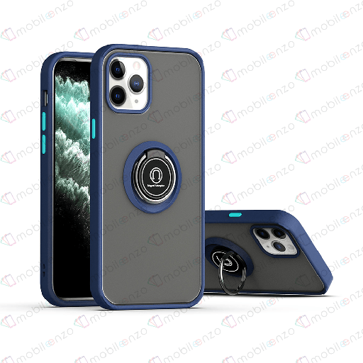 [CS-I11-MTR-NBL] Matte Ring Case  for iPhone 11 - Dark Blue