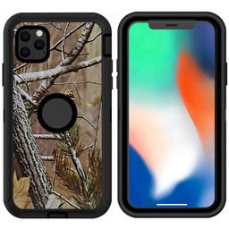 [CS-I11-OBD-CBK] DualPro Protector Case  for iPhone 11 - Camouflage Black