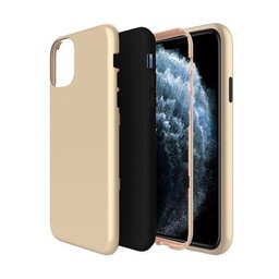 [CS-I11P-HCL-GO] Hybrid Combo Layer Protective Case  for iPhone 11 Pro - Gold