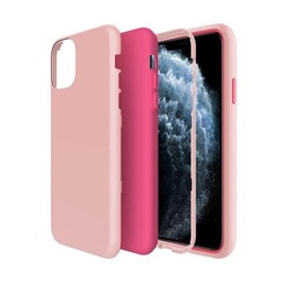 [CS-I11P-HCL-PN] Hybrid Combo Layer Protective Case  for iPhone 11 Pro - Pink