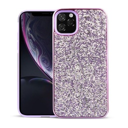 [CS-I11PM-COD-PU] Color Diamond Hard Shell Case  for iPhone 11 Pro Max - Purple