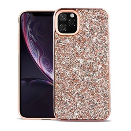 [CS-I11PM-COD-ROGO] Color Diamond Hard Shell Case  for iPhone 11 Pro Max - Rose Gold