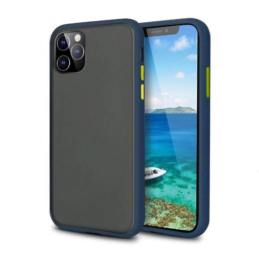 [CS-I11PM-MTC-DBL] Matte Case  for iPhone 11 Pro Max - Dark Blue