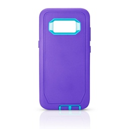 [CS-S8P-OBD-PULBL] DualPro Protector Case  for Galaxy S8 Plus - Purple &amp; Light Blue