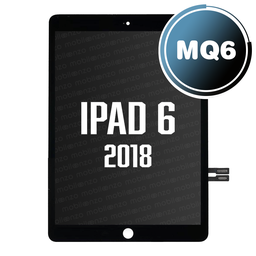 [DGT-IP6-W/H-BK] Digitizer for iPad 6 (2018) With Home Button(Premium Quality) BLACK