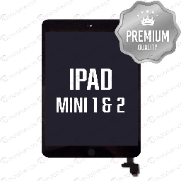 [DGT-IPM12-BK] Digitizer With IC Chip For iPad Mini 1 &amp; 2- Black