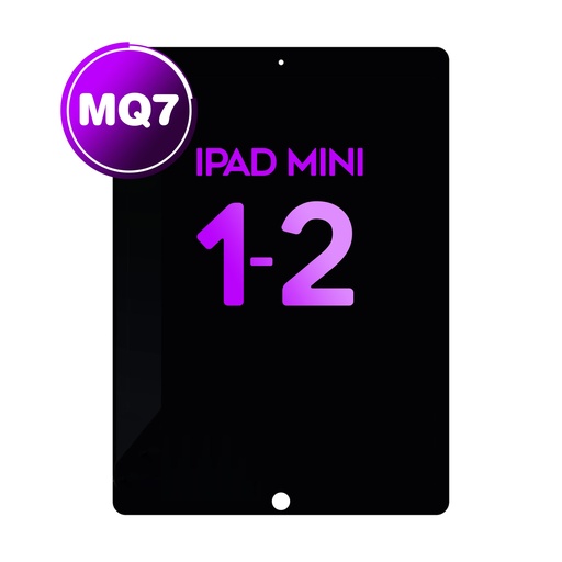 [DGT-IPM12-BK] Digitizer With IC Chip For iPad Mini 1 & 2 (MQ7 / Aftermarket Plus) - Black