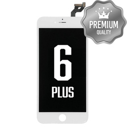 [LCD-I6P-PM-WH] LCD Assembly With Steel Plate for iPhone 6P (Premium) White