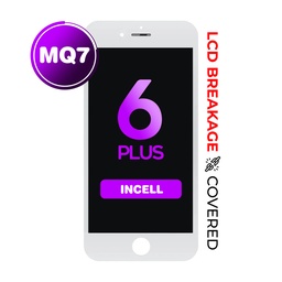 [LCD-I6P-PM-WH] LCD Assembly With Steel Plate for iPhone 6P (Premium) White