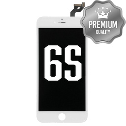 [LCD-I6S-MB6-WH] LCD Assembly With Steel Plate for iPhone 6S (MB6 Quality) White